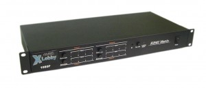 xlobby 40-988M 4 x 4 HDMI Switcher Front