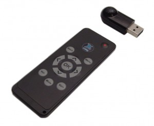 xLobby Cube Remote and receiver