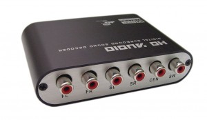 xLobby Dolby Digital-DTS Surround Sound Decoder Rear View