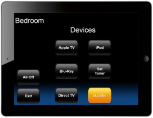 xLobby xPad Devices Menu